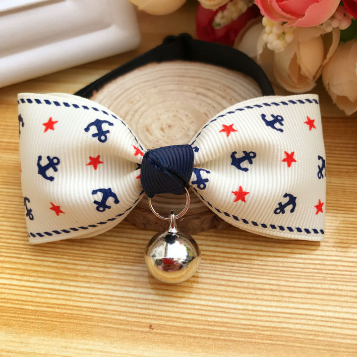 Luxury Bow Design Cat Collar Neck Bow Strap