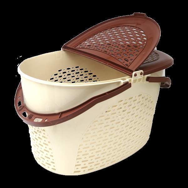 Cat/Dog/Rabbit/Pet Carrier Basket- Off White Colour